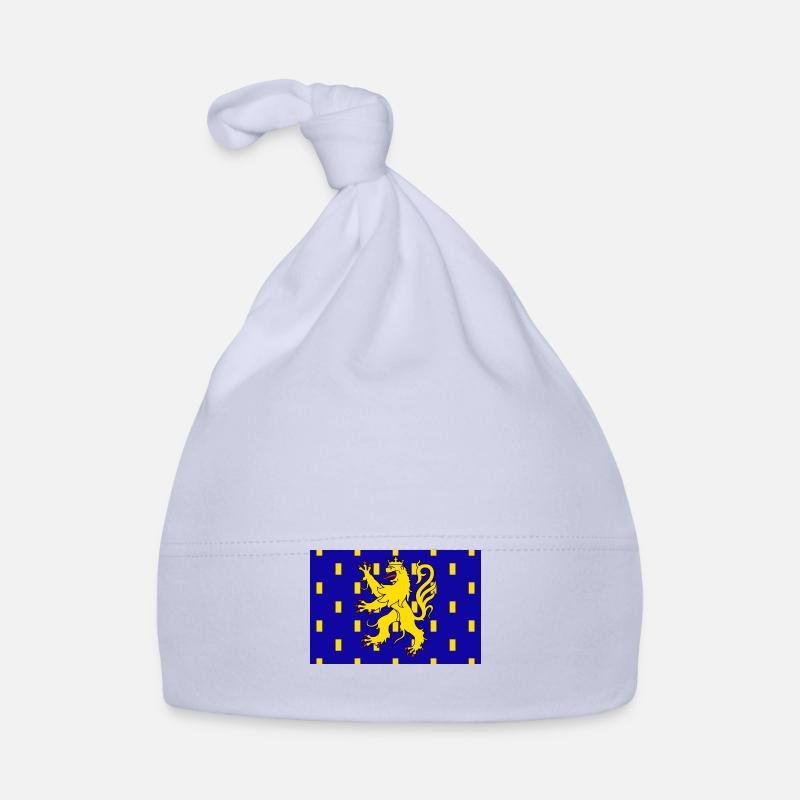 Drapeau franc-comtois Bonnet bio Bébé