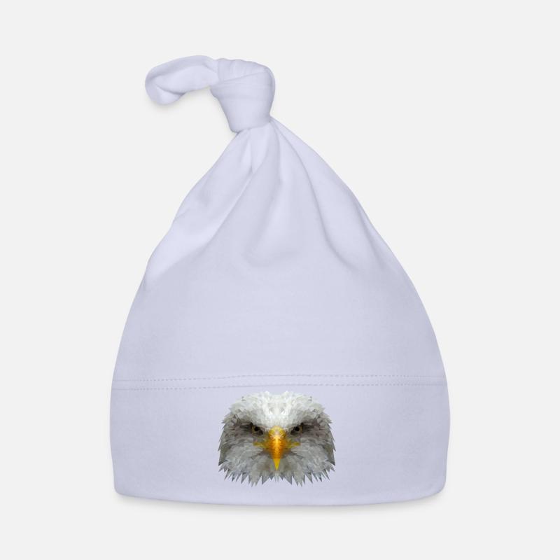 Eagle Polygon Organic Baby Cap