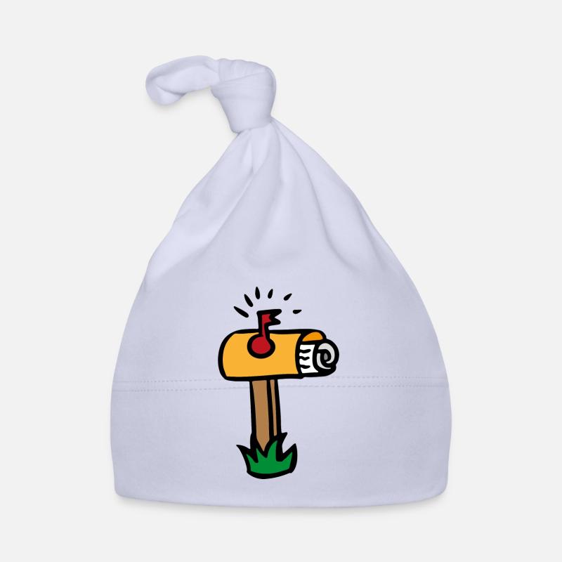 Mailbox Mailbox Post Postman Organic Baby Cap