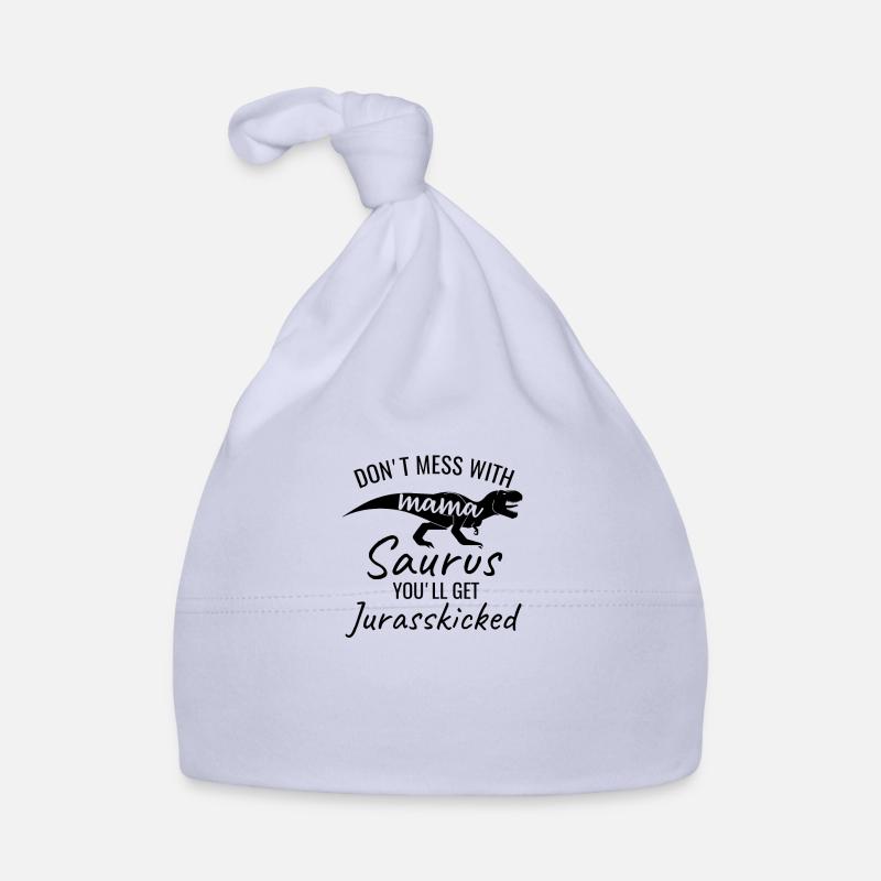 Don’t mess with Mama Saurus Bonnet bio Bébé