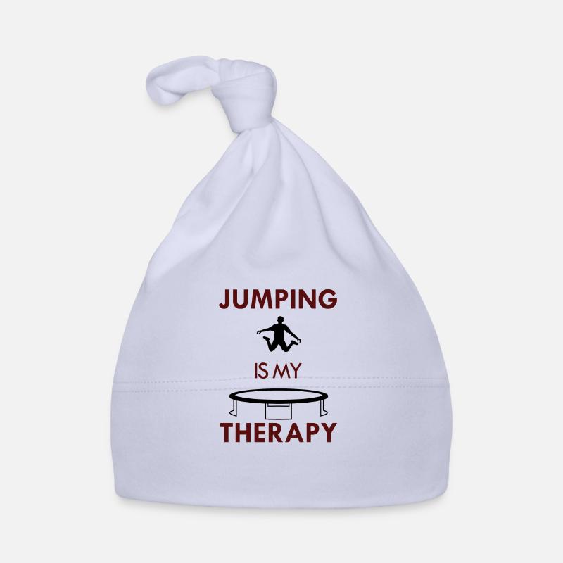 Springen als Therapie Trampolinspringer Bounce Baby Bio-Mütze