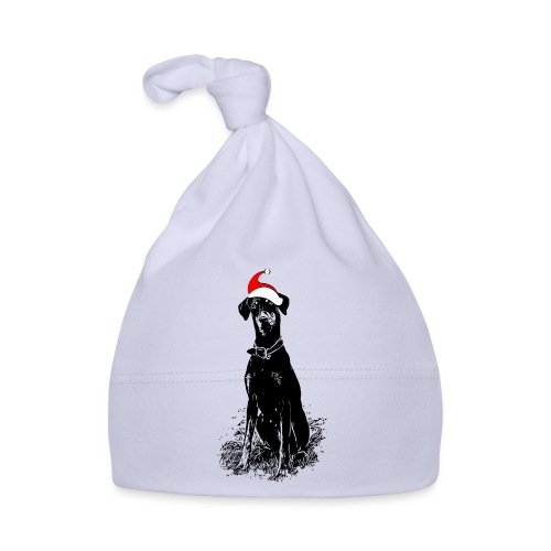 Weihnachten Dobermann Geschenkidee Hund - Baby Bio-Mütze