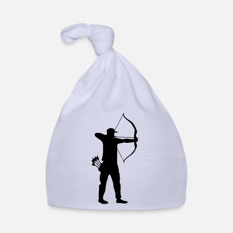 Archer with quiver archery Organic Baby Cap