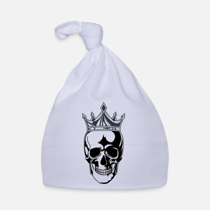 skull king krone Baby Bio-Mütze