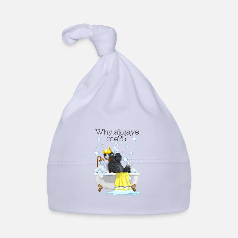 Badespaß mit Hunde Seifenblasen Baby Bio-Mütze
