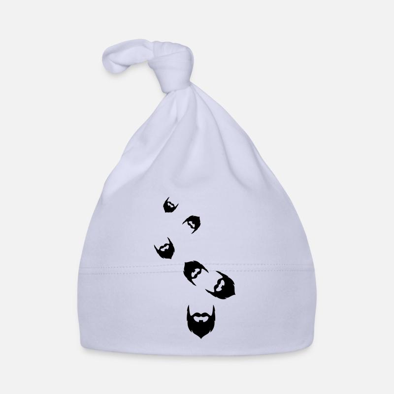 Bart symbol Baby Bio-Mütze