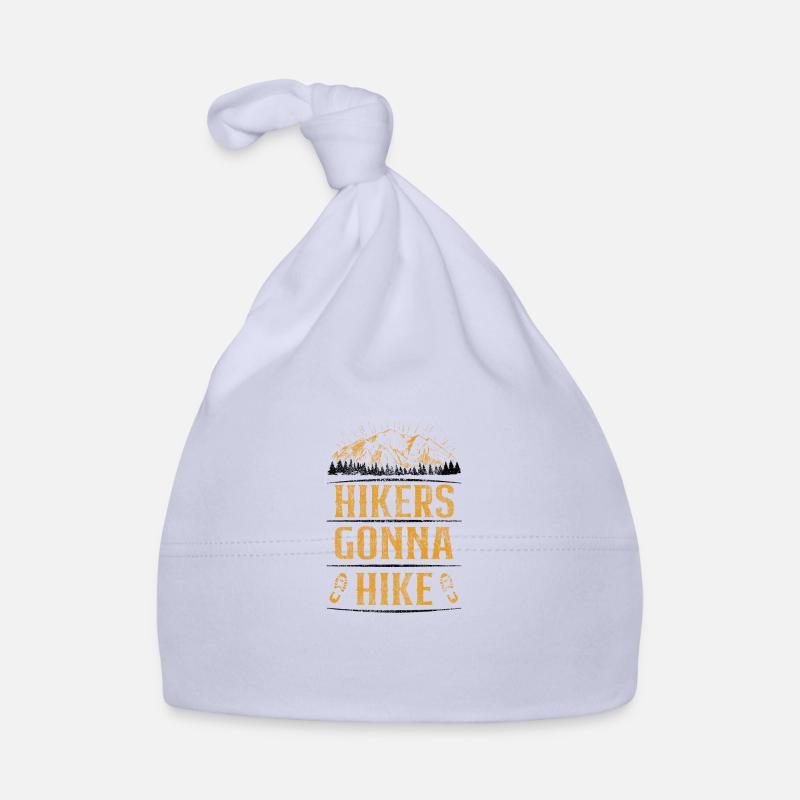 Hikers will hike Organic Baby Cap