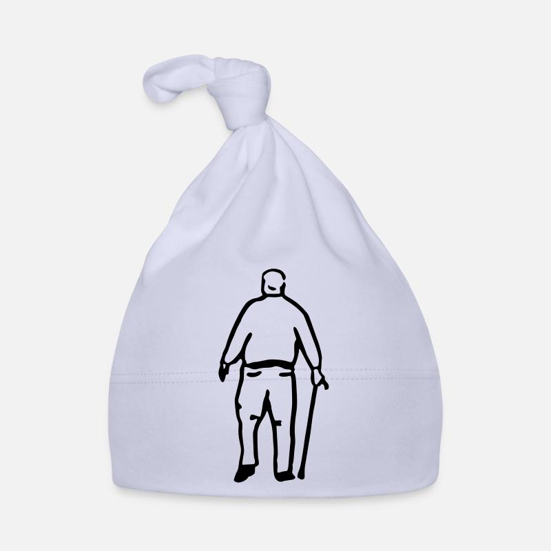 old man Organic Baby Cap