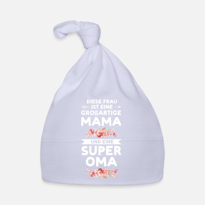 Mama Oma Mutter Geschenk Baby Bio-Mütze
