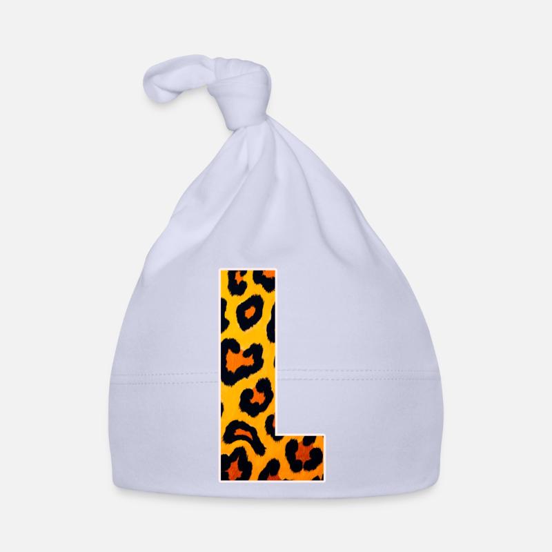 Leopard Print Eckdesign Baby Bio-Mütze