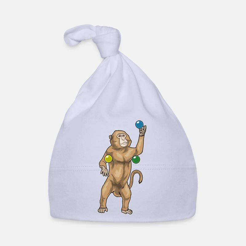 Singe jongleur jongleur Bonnet bio Bébé
