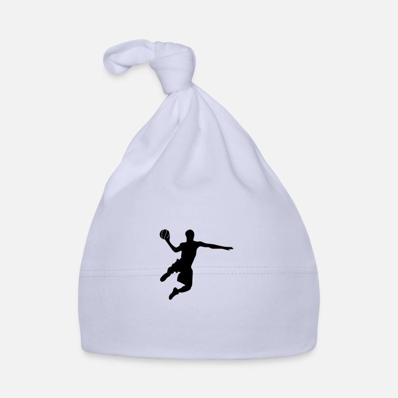 Basketteur basketteur - Bonnet bio Bébé - ciel