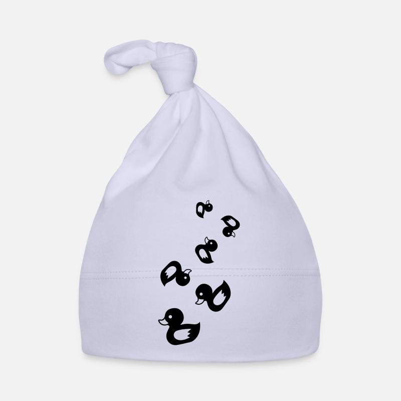 Duck Icon Organic Baby Cap