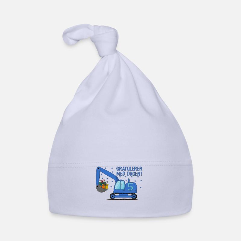 Gravemaskin Gratulerer med dagen 5 Baby Bio-Mütze