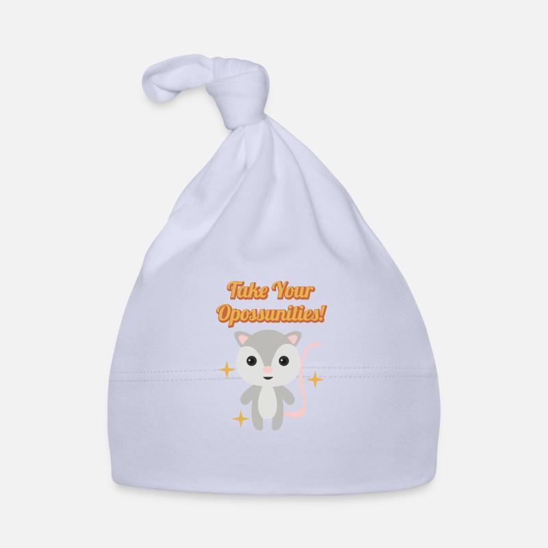 Take Your Opossunities Cute Opossum Ironic Quote Organic Baby Cap