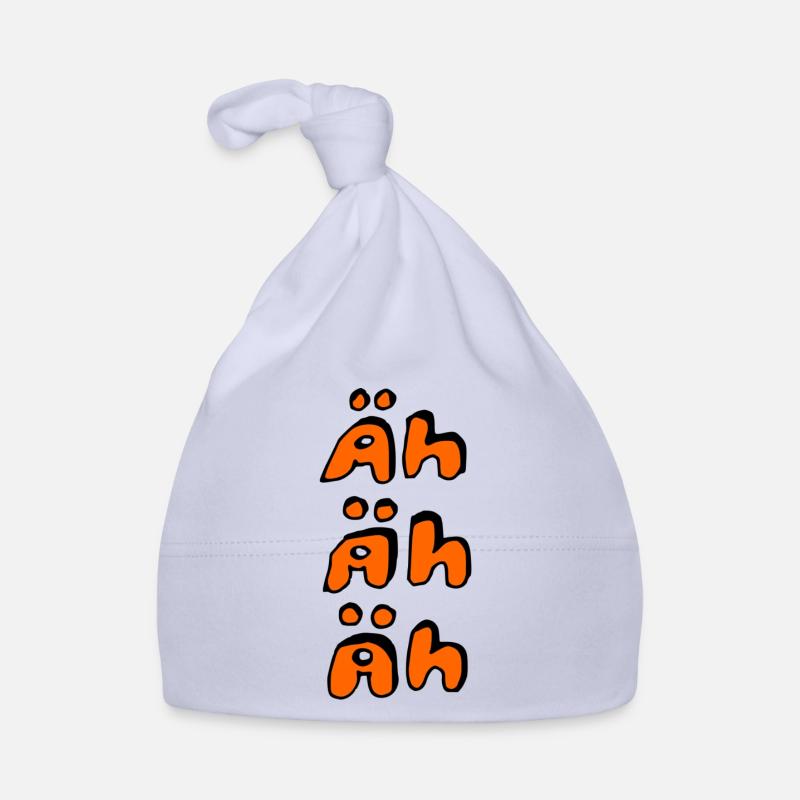 äh äh äh Baby Bio-Mütze