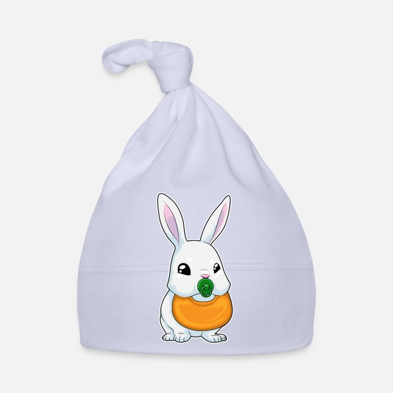 Hase Lätzchen Schnuller Baby Bio-Mütze