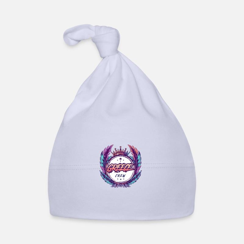 Grèce Crew Coloré Bonnet bio Bébé