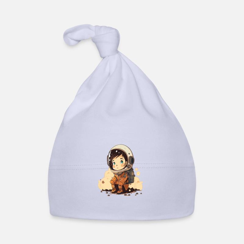 Illustration d’astronautes mignons et mignons Bonnet bio Bébé