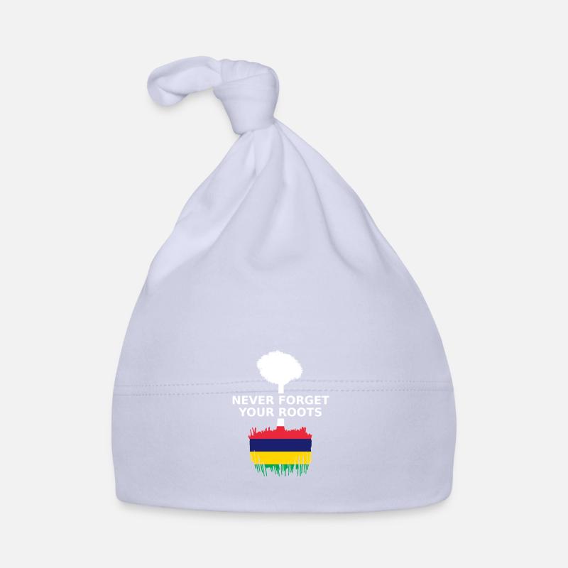 Mauritius Never Forget Your Roots Baby Bio-Mütze