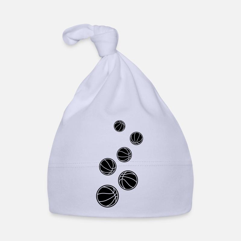 Basket-ball - Bonnet bio Bébé - ciel