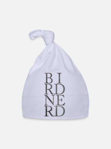 BIRDNERD - Baby Bio-Mütze - Sky - Vorne