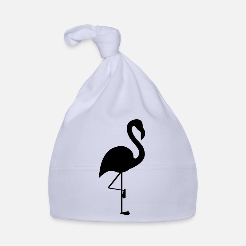 Conception de flamant rose Bonnet bio Bébé