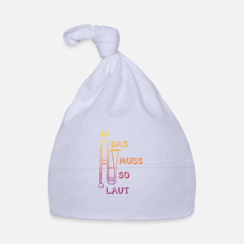 Ja Das Muss So Laut Posaune Baby Bio-Mütze