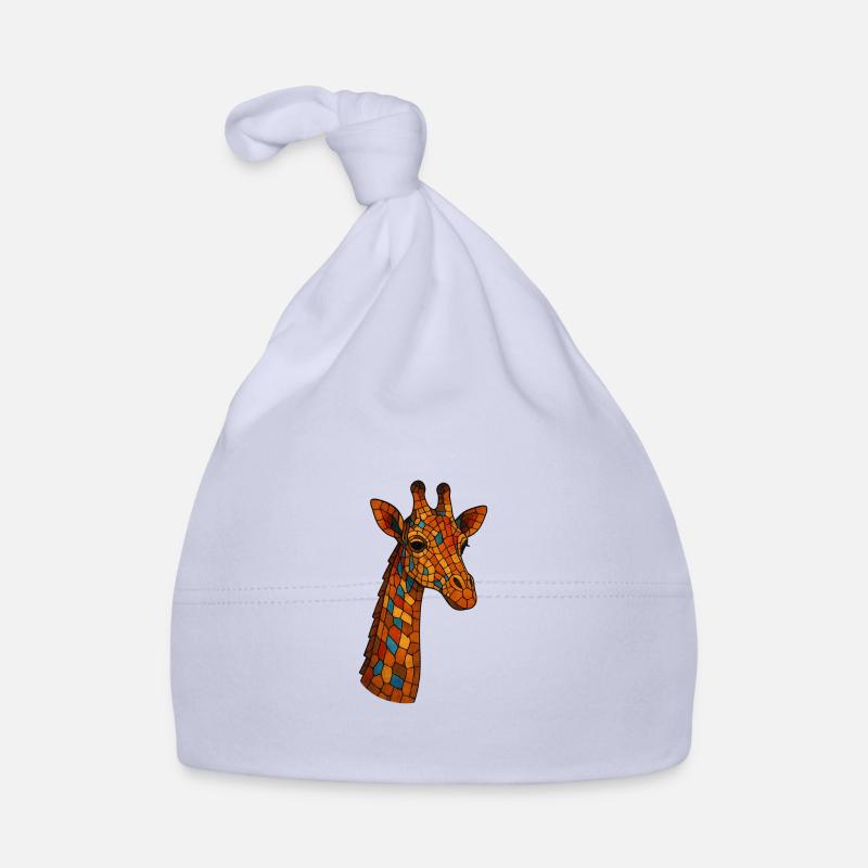 Giraffe Organic Baby Cap