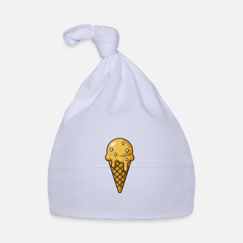 Crème glacée - Deluxe Bonnet bio Bébé
