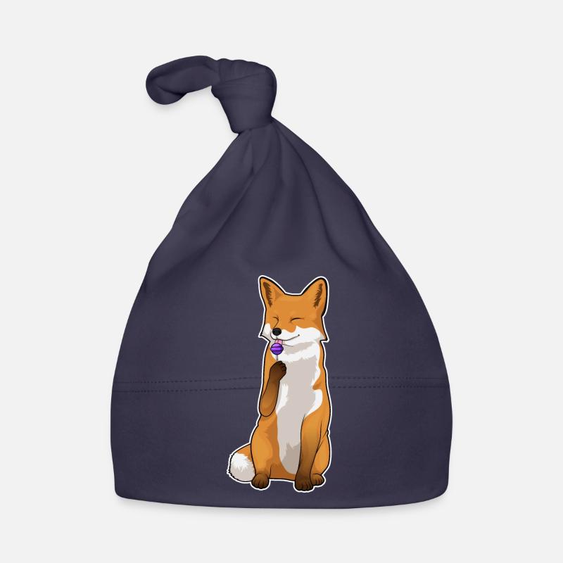 Fuchs Lutscher Baby Bio-Mütze