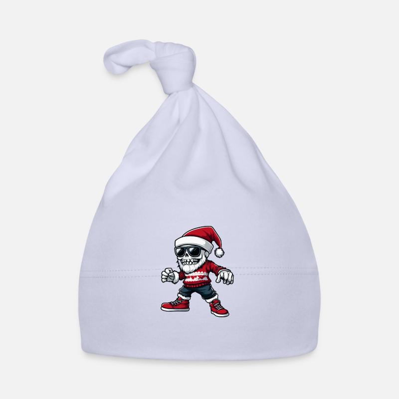 Squelette Noël Cool Noël Bonnet bio Bébé