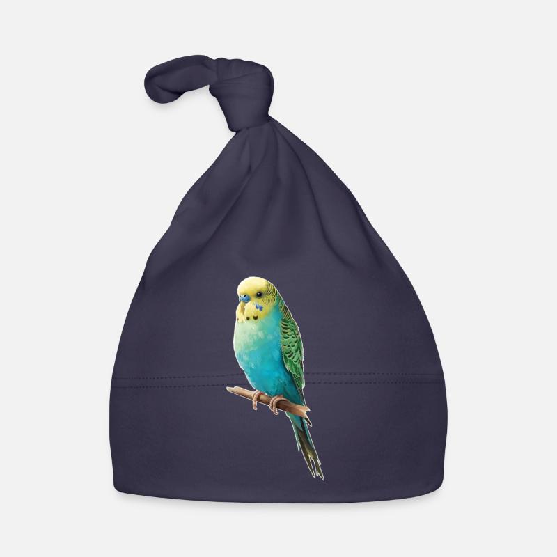 Budgerigar Organic Baby Cap