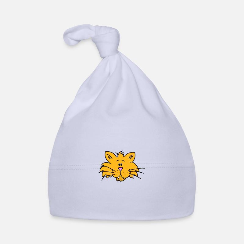 Lion Comic Mignon Bonnet bio Bébé