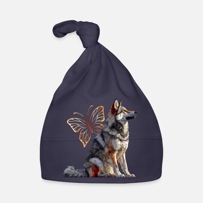 Elchhund Baby Bio-Mütze