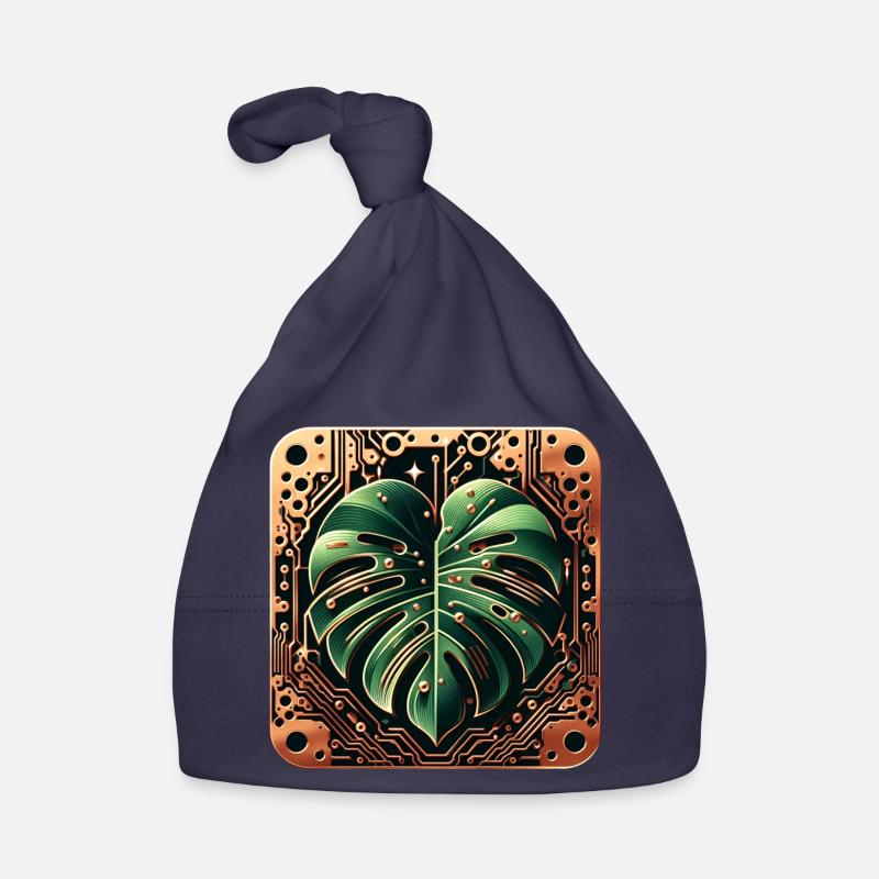 Conception de circuits imprimés Cybernetic Monstera Bonnet bio Bébé