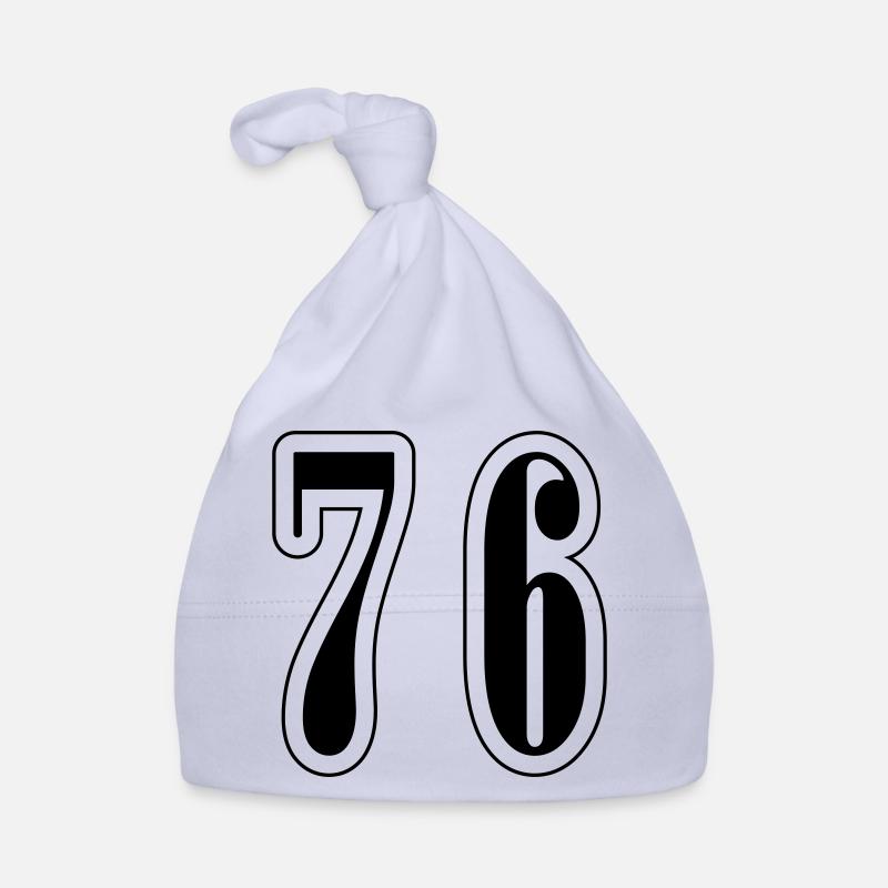 76 Symbole numérique Bonnet bio Bébé
