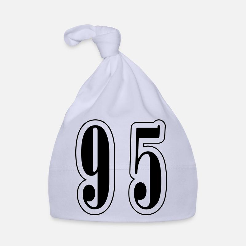 Symbole du chiffre 95 Bonnet bio Bébé