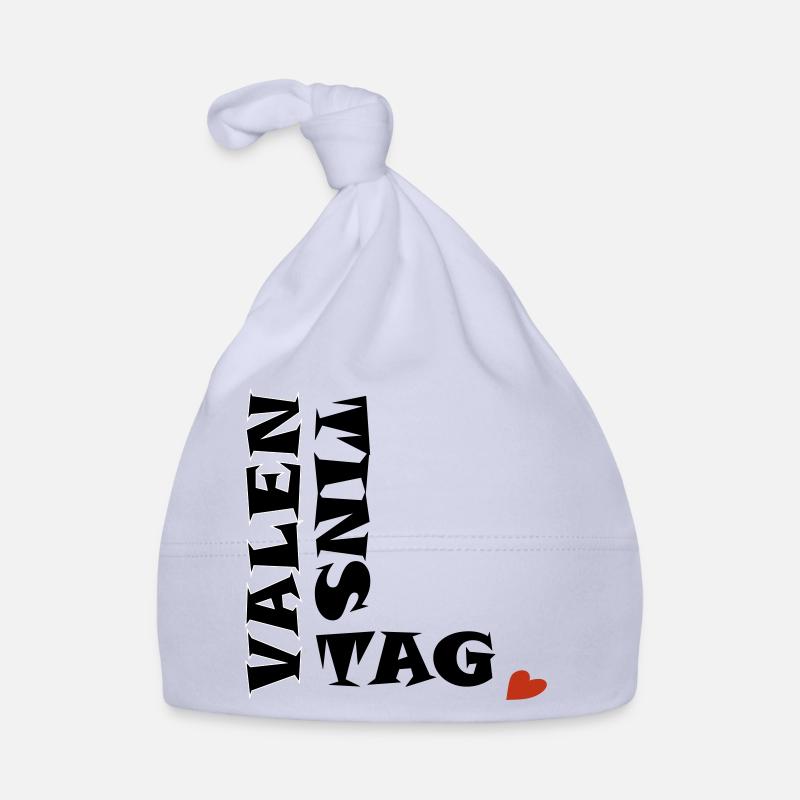 Valentinstag mit Herz Baby Bio-Mütze