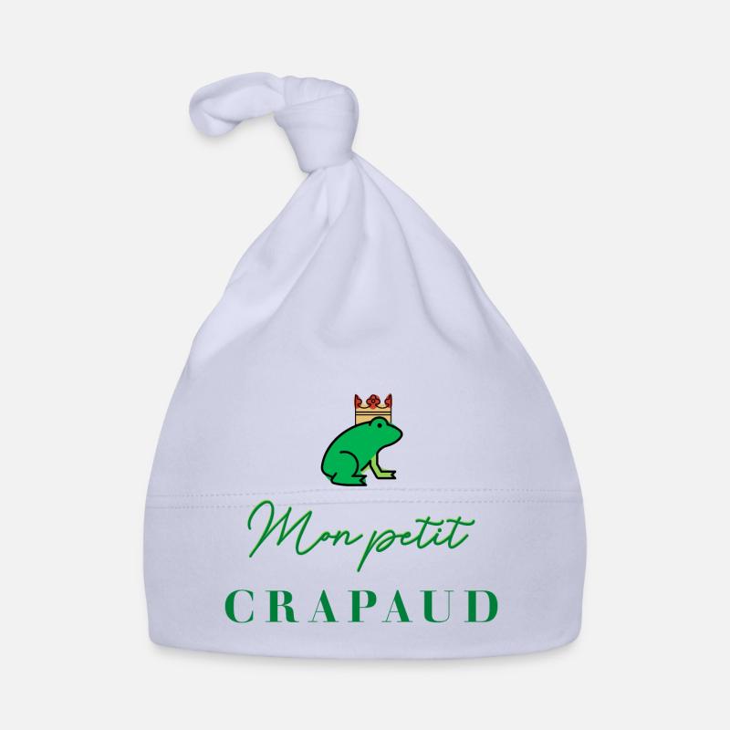 MY LITTLE TOAD GREEN Organic Baby Cap