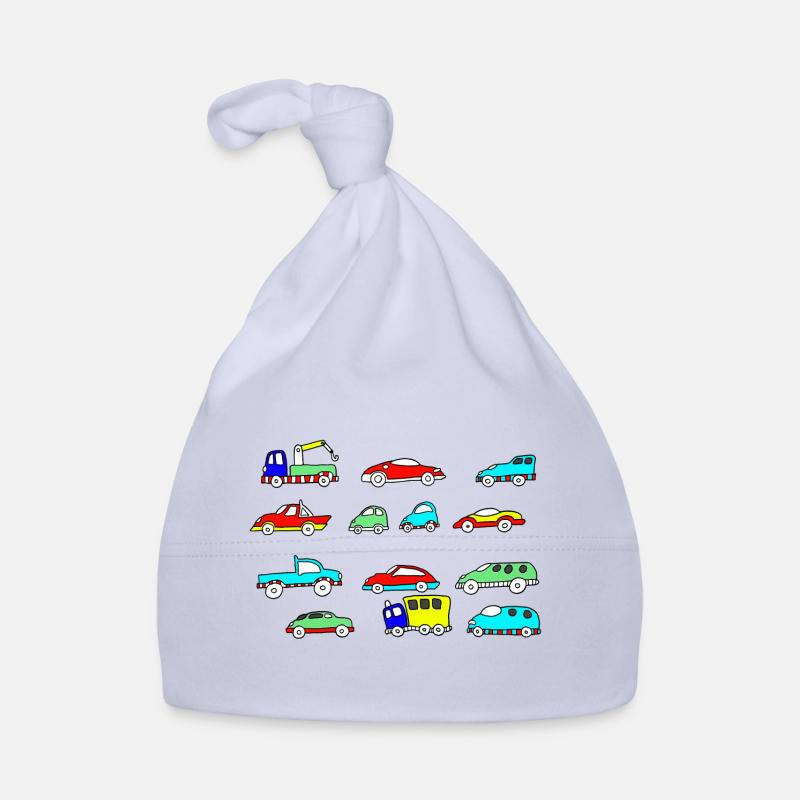 Auto Autos Baby Bio-Mütze