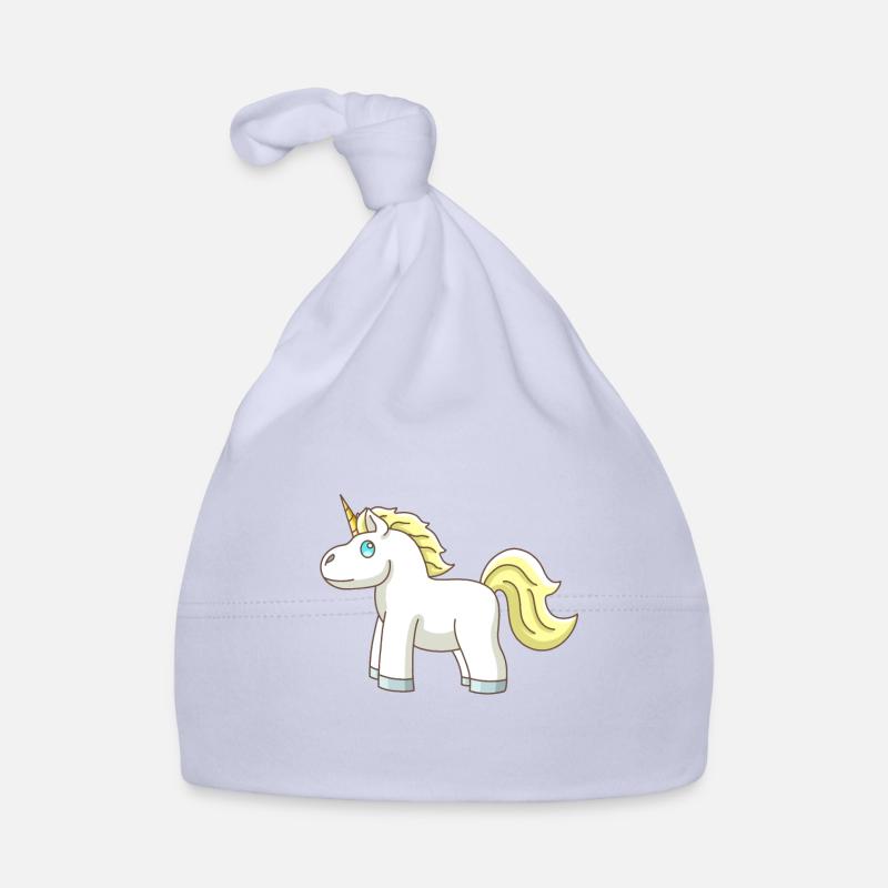 Süßes kleines Einhorn Baby Bio-Mütze