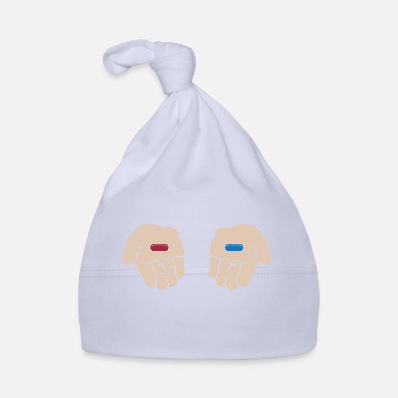 Rouge ou bleu Bonnet bio Bébé
