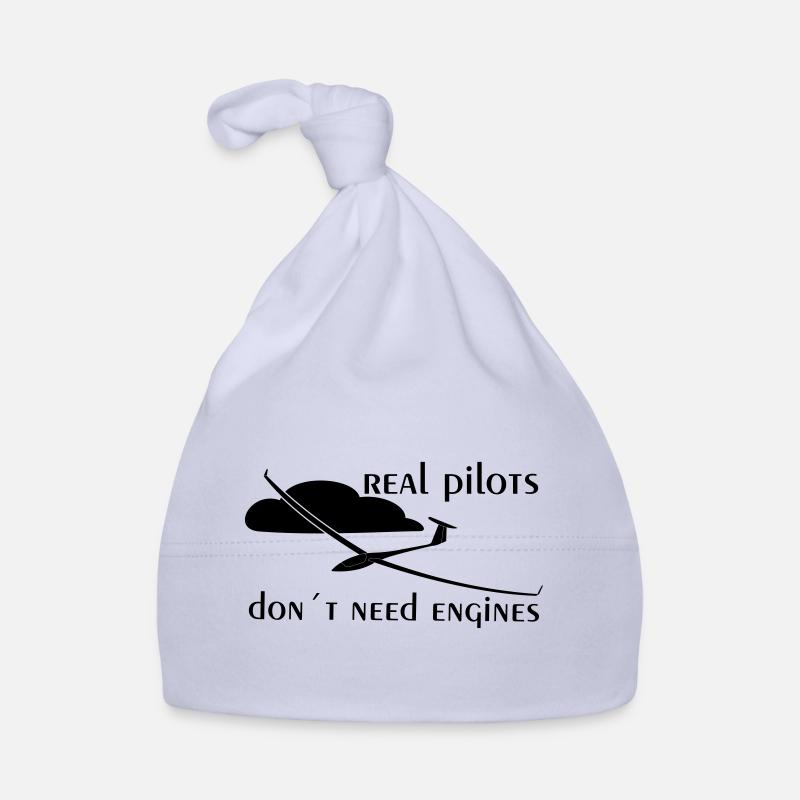 real glider pilot Organic Baby Cap