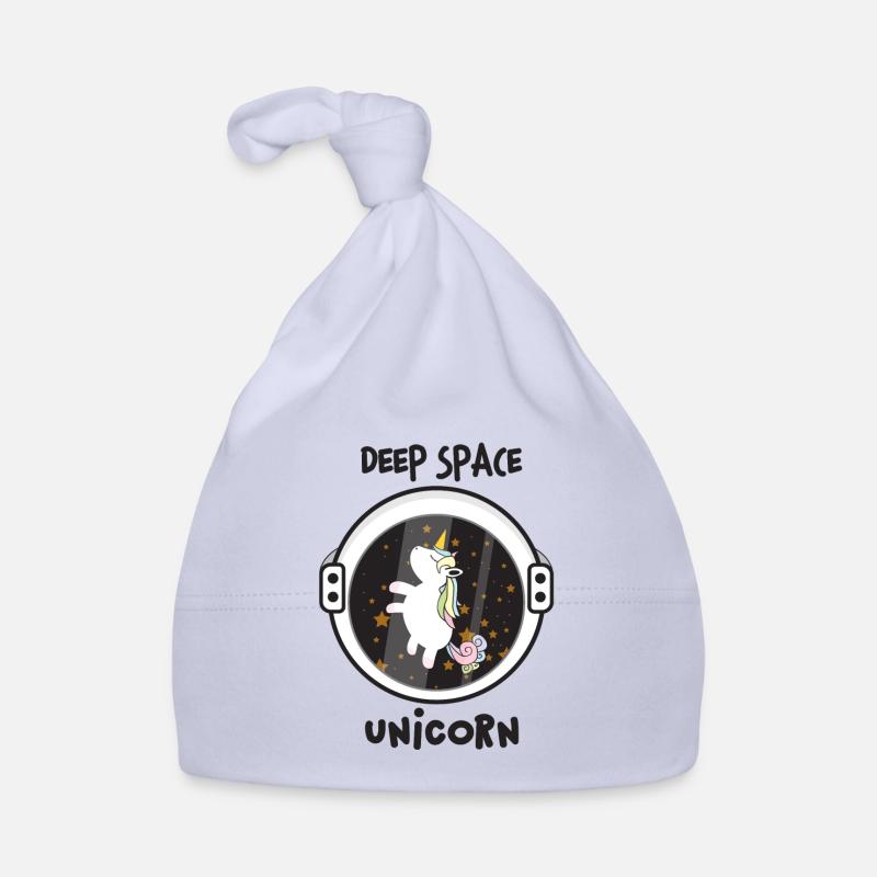 Licorne / Licorne de l'espace lointain - Bonnet bio Bébé - ciel