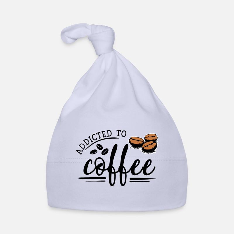 Kaffee Bohne - Addicted Baby Bio-Mütze