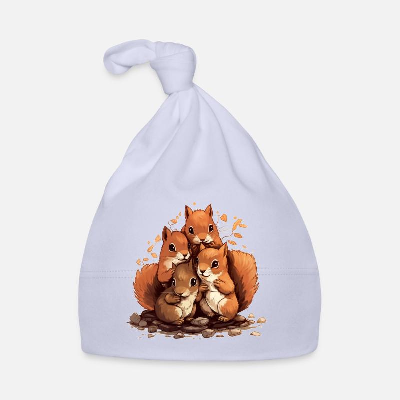 Écureuil Bonnet bio Bébé