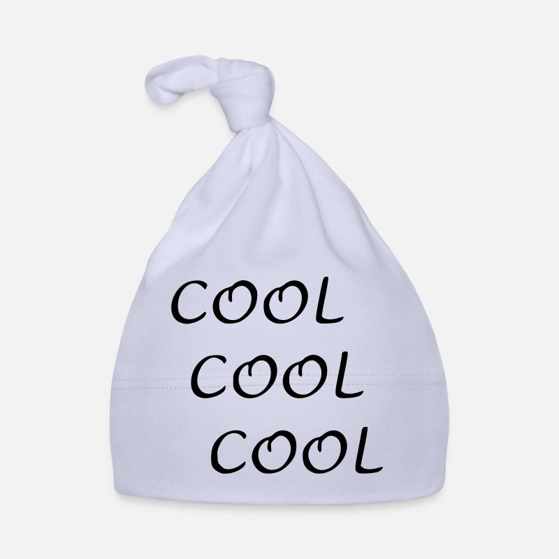 cool - Organic Baby Cap - sky