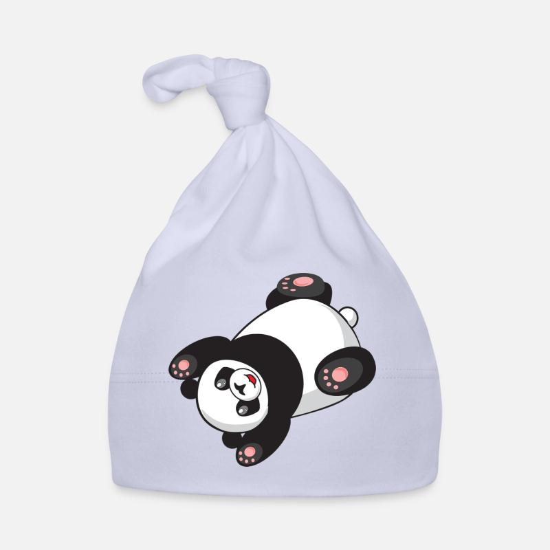 Panda doux Bonnet bio Bébé
