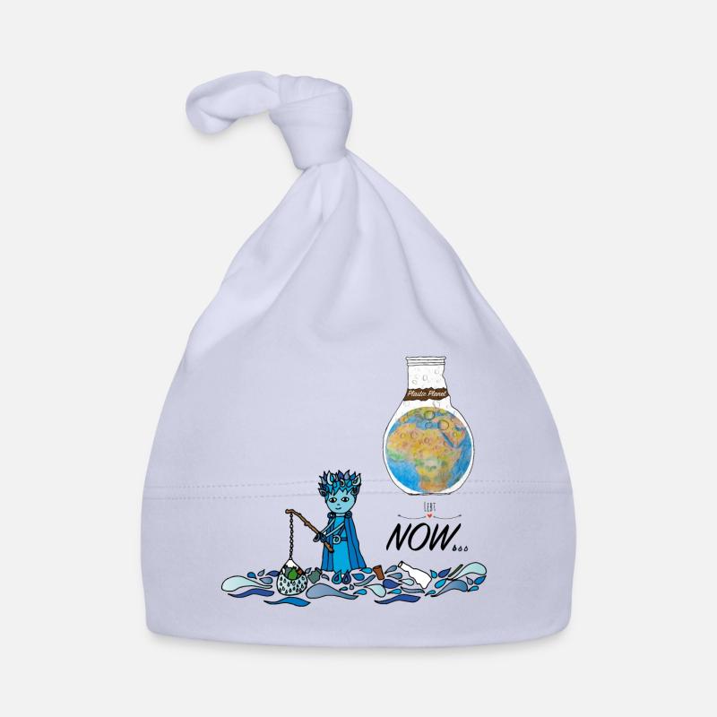 Plastic Planet - MAINTENANT ... Le Gardien d'Orbis - Bonnet bio Bébé - ciel